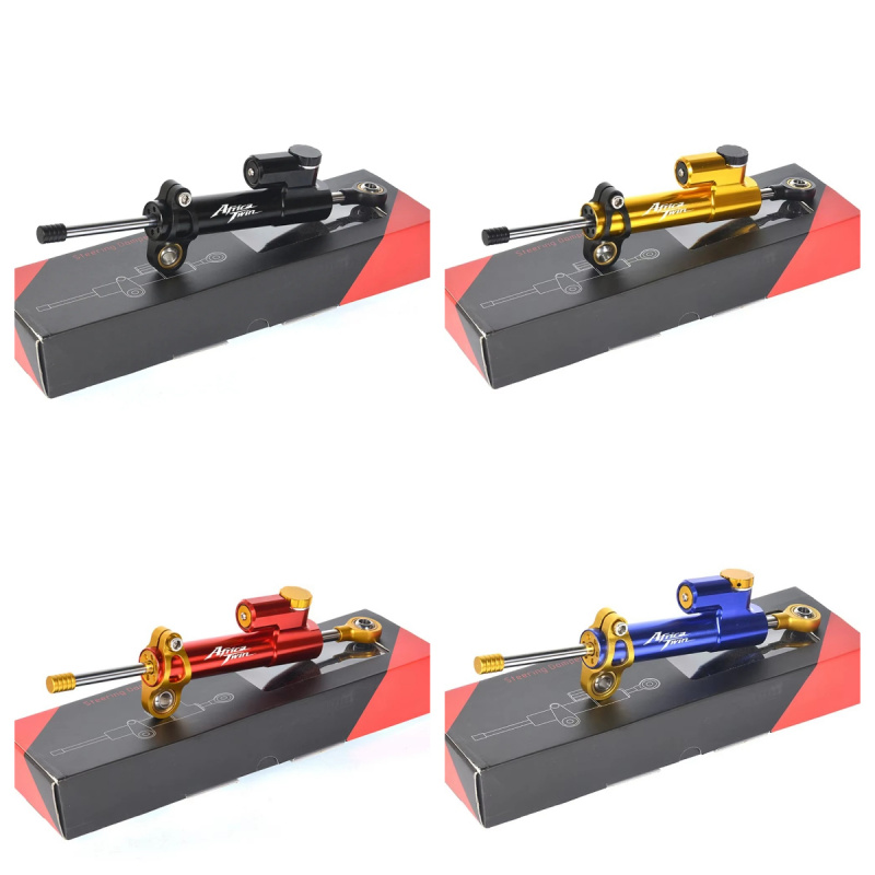 Steering Damper Stabilizer Kit Cnc - สำหรับฮอนด้า แอฟริกา ทวิน แอฟริกาทวิน CRF1000L CRF1100L