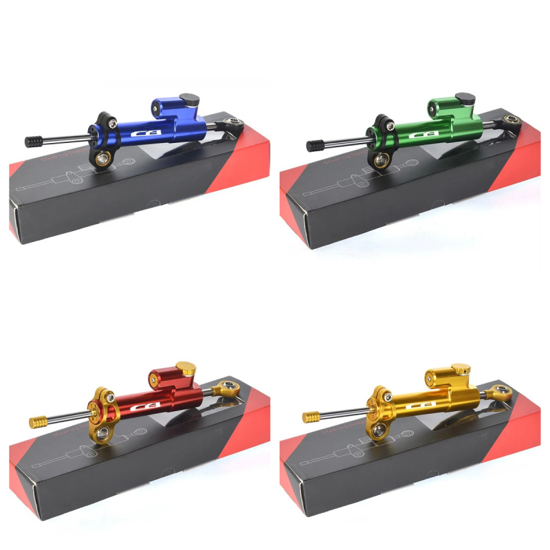 Steering Damper Stabilizer Kit Cnc - ชุดติดตั้งขายึดโช้คกันสะบัดแบบปรับได้สำหรับรถมอเตอร์ไซค์ฮอนด้า CB900F Hornet CB919 CB1000 CB