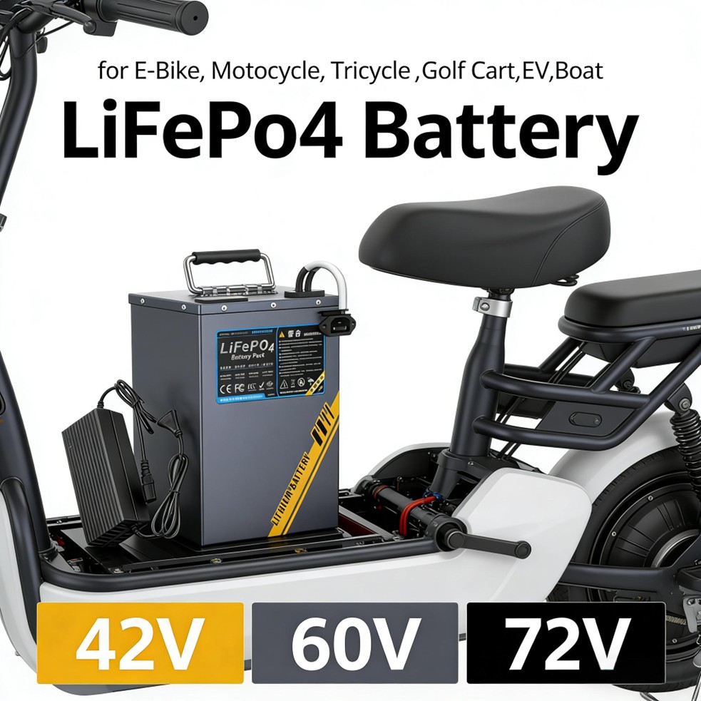 72V 30Ah Lifepo4 Battery Pack - แบตเตอรี่ LifePO4 48V 60V 72V อายุการใช้งานยาวนาน