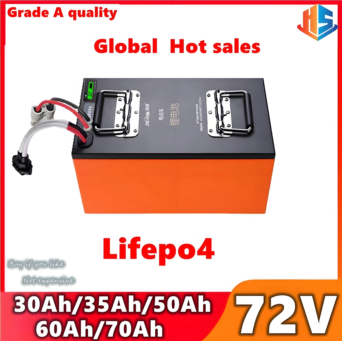 72V 30Ah Lifepo4 Battery Pack - สกู๊ตเตอร์ไฟฟ้า EV แบตเตอรี่ Lifepo4 72V 50Ah
