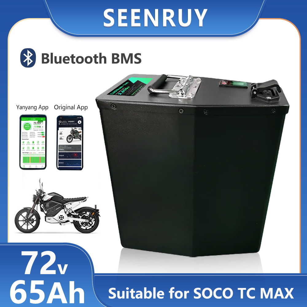 72V 30Ah Lifepo4 Battery Pack - แบตเตอรี่ Seenruy Super SOCO 72V 65AH