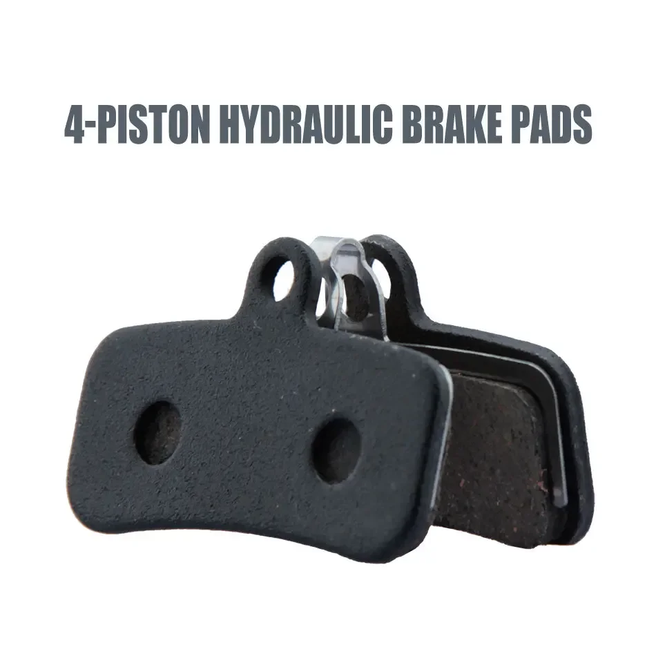 Zoom Hydraulic Brake 4 Piston E-Scooter - ผ้าเบรกไฮดรอลิก 4 ลูกสูบ ZOOM HB876 แผ่นกันเสียดสีสำหรับจักรยานเสือภูเขาและสกู๊ตเตอร์ไฟฟ้า