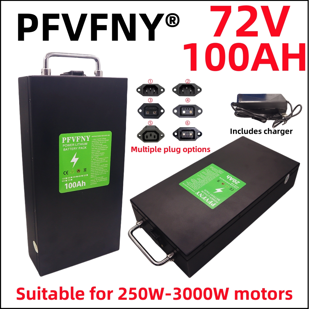 72V 30Ah Lifepo4 Battery Pack - Air fast การขนส่งใหม่ความจุเต็ม 18650 แบตเตอรี่ลิเธียม 72V