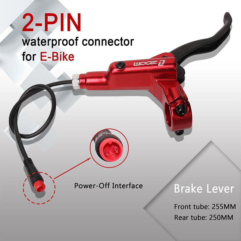 ชุดเบรกดิสก์จักรยานไฟฟ้า ZOOM  - Zoom Hydraulic Brake 4 Piston E-Scooter บทวิจารณ์และราคา