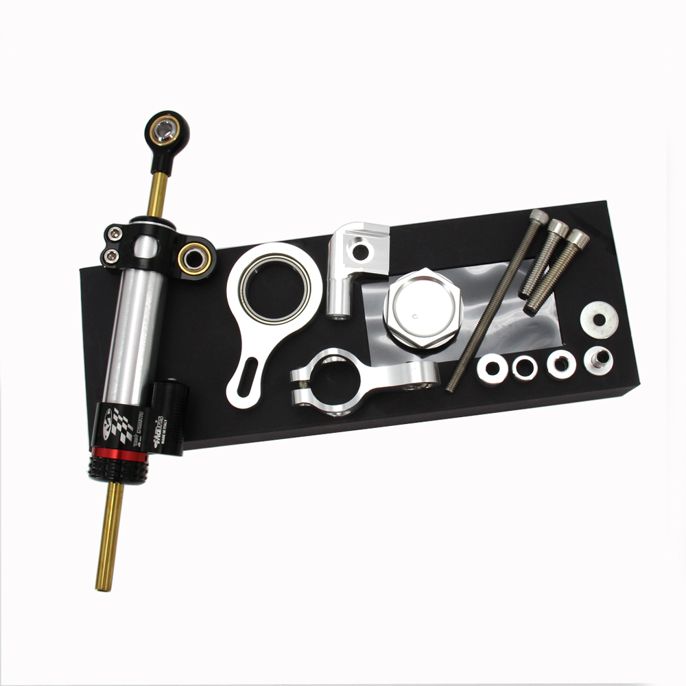 ชุดติดตั้งกันสะบัดแฮนด์มอเตอร์ - Steering Damper Stabilizer Kit Cnc บทวิจารณ์และราคา