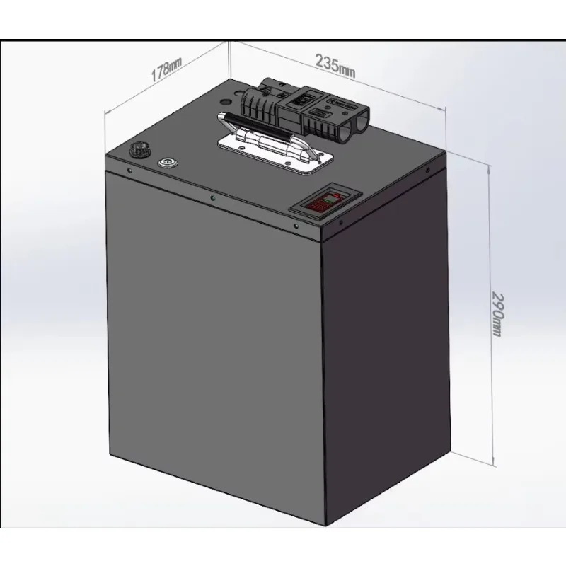 ชุดแบตเตอรี่ลิเธียมไอออนฟอสเฟต - 72V 30Ah Lifepo4 Battery Pack บทวิจารณ์และราคา