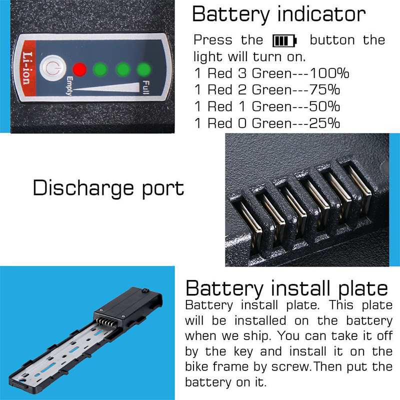 แบตเตอรี่จักรยานไฟฟ้า 52V 50AH - 60V 30Ah 21700 Battery Pack บทวิจารณ์และราคา
