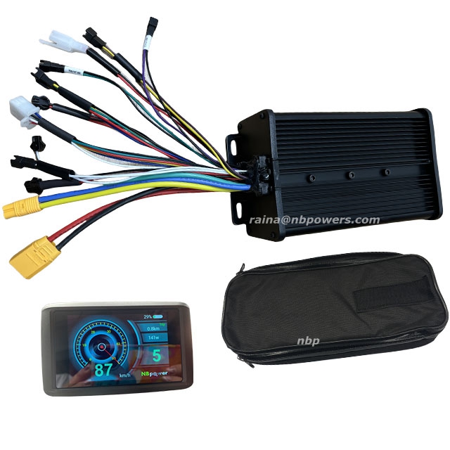 ตัวควบคุมจักรยานไฟฟ้าแบบไซน์เว - 72V 45A Dual Controller บทวิจารณ์และราคา