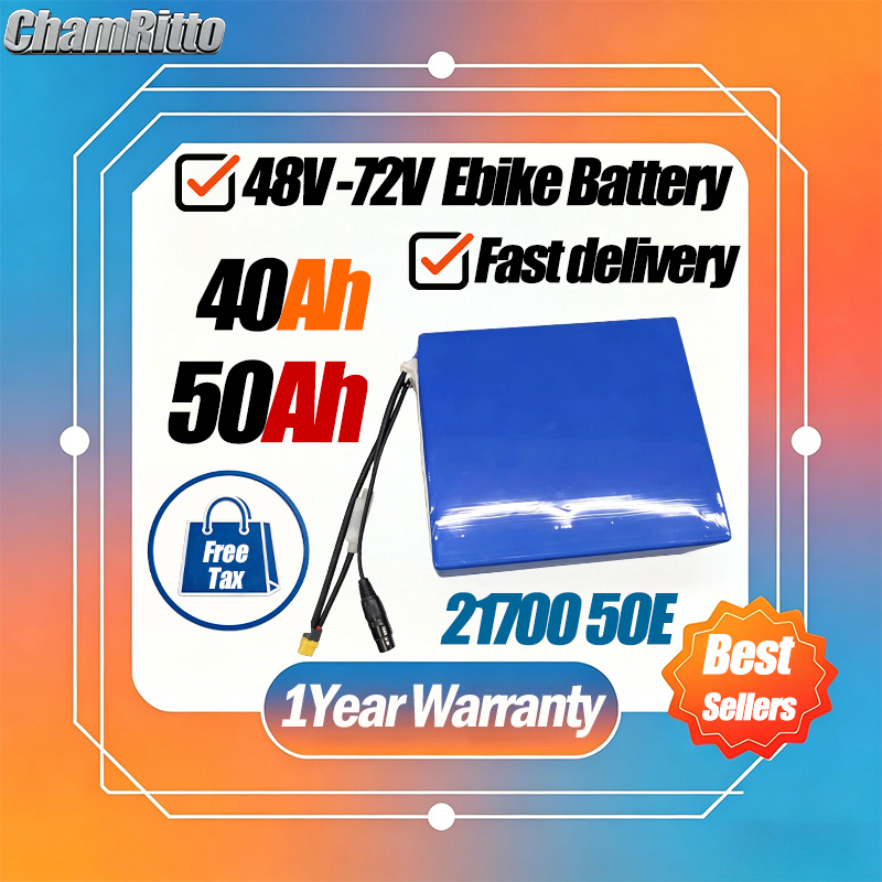 แบตเตอรี่ 48V 20ah 30ah 40ah 5 - 60V 30Ah 21700 Battery Pack บทวิจารณ์และราคา