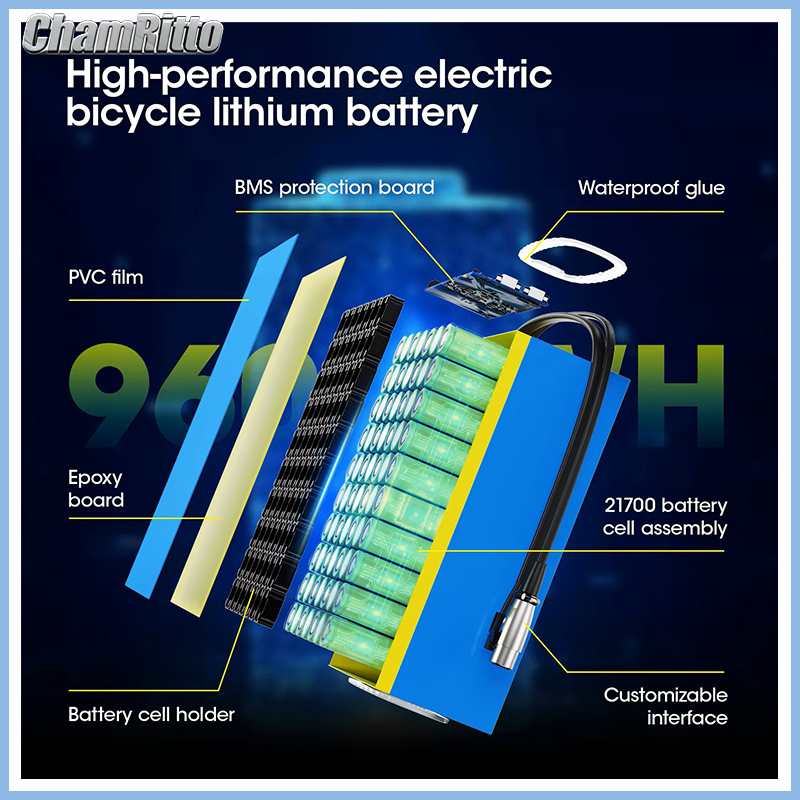 แบตเตอรี่ 48V 20ah 30ah 40ah 5 - 60V 30Ah 21700 Battery Pack บทวิจารณ์และราคา