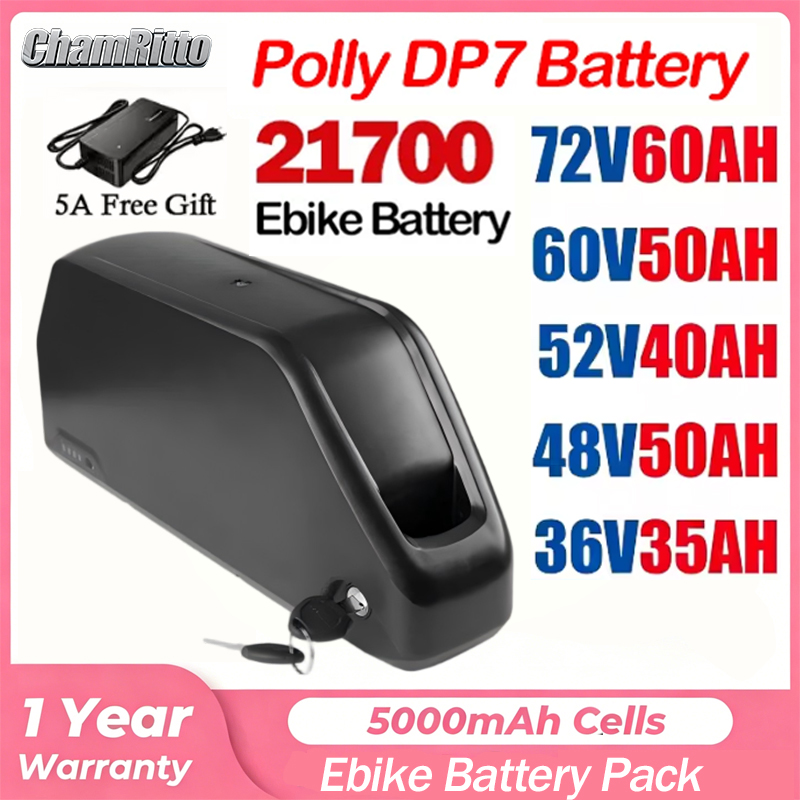 แบตเตอรี่จักรยานไฟฟ้า Hailong  - 60V 30Ah 21700 Battery Pack บทวิจารณ์และราคา