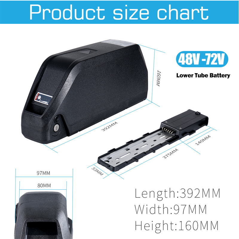 แบตเตอรี่จักรยานไฟฟ้า 48V 30AH - 60V 30Ah 21700 Battery Pack บทวิจารณ์และราคา